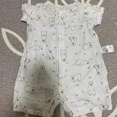 クマ柄ロンパース 85cm