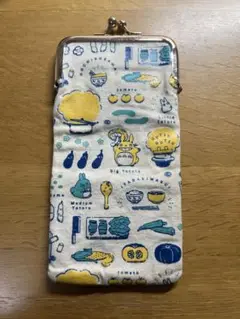 となりのトトロ　がま口ポーチ（ごはん柄） ジブリ