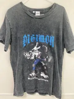 デジモン Tシャツ ストリート ワーガルルモン　 M