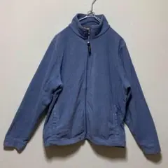 woolrich ウールリッチ フリース 青 XL フルジップ