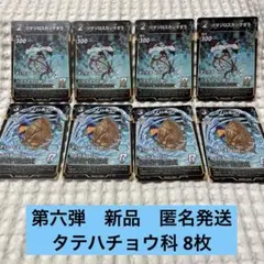 蟲神器 第六弾 コノハチョウ ツマジロスカシマダラ 8枚 タテハチョウ科 新品