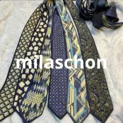 milaschon ミラショーン  ブランドネクタイセット ブランドネクタイ