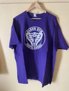 Tシャツパープルコブラズロゴプリント2Lアメリカ古着ヴィンテージtシャツナイキ