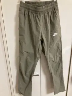 Nike ナイロンパンツ M カーキ