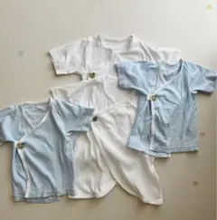 短肌着　コンビ肌着　４枚セット　新生児　ベビー