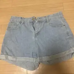 ショートパンツ ライトブルー