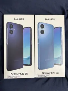 Samsung Galaxy A25 5G 未開封 ブラック ブルー2台