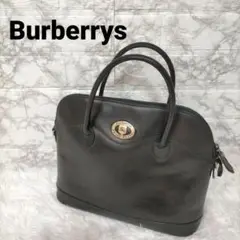 Burberrys ハンドバッグ ノバチェック ヴィンテージ レザー ホース