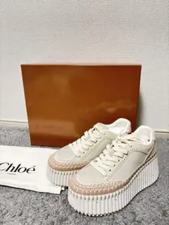 新品未使用【Chloe】Nama レザープラットフォームスニーカー 2025年最新】クロエ スニーカー namaの人気アイテム - メルカリ
