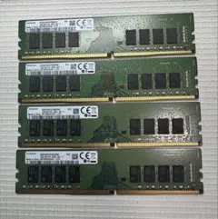 【作動保証】デスクトップ用DDR4 PC4-2666V 16GB✖︎4枚=64GB