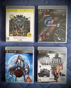 PS3 ソフトゲーム 4本セット　ジャンク