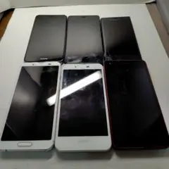 スマートフォン　6台セット