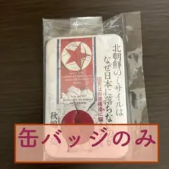 缶バッジ 北朝鮮のミサイルはなぜ日本に落ちないのか 【送料込み、匿名配送】