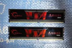G.SKILL DDR4-3200 XMP2.0 16GB (8GBx2枚)