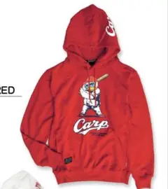 広島 東洋 カープ コラボ パーカー Carp ダック デュード