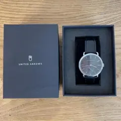 BEAUTY&YOUTH UNITED ARROWS　ドレスウォッチ　コードバン