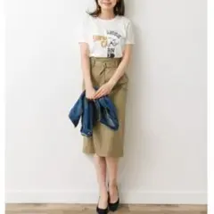 アーバンリサーチ サニーレーベル ウエストベルトタイトスカート