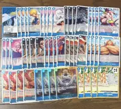 ワンピースカード 青クザン デッキ デッキパーツ セット