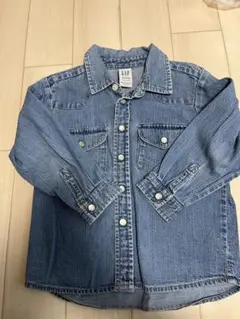 GAP 薄手デニムジャケット ライトブルー