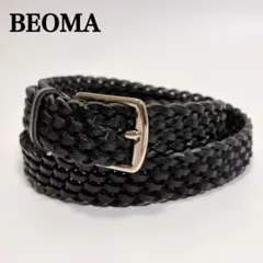 極美品✨BEOMA メンズ メッシュベルト 編み込み