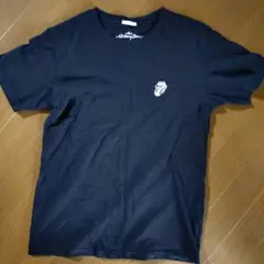 GU ローリングストーンズ ロゴ Tシャツ 黒