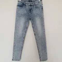 fun beat　Grunge World　スキニー　LL　ケミカルウォッシュ