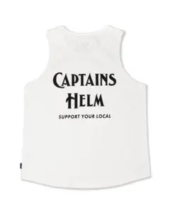 CAPTAINS HELM　#SYL LOGO TANK TOP