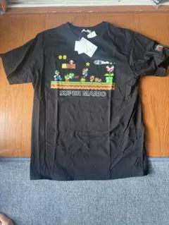 スーパーマリオ Tシャツ 黒
