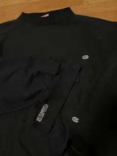 VETEMENTS × champion スウェット 黒 S チャンピオン