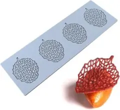 【プロ級のお菓子作り！】 デコレーションマット レーステクスチャ エンボスマット