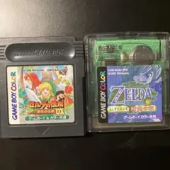 動作確認済み GBソフト ゼルダの伝説 夢をみる島DX ふしぎの木の実