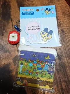 たまごっち まめっちセット　ガチャガチャ　39マートの付箋