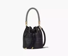 MARC JACOBS LETHER BUCKETBAG (BLACK)