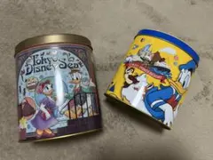 東京ディズニーシー・ランド 缶セット【中身なし】