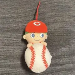 【美品】広島東洋カープ ボールキャッチマスコットぬいぐるみ ビジターver