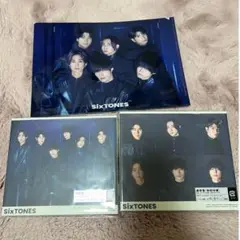 SixTONES バリア 初回盤+通常盤 クリアファイル