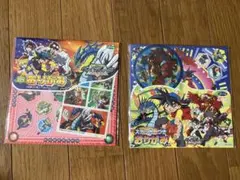 爆転シュート　ベイブレード　2002 ステッカー付き折り紙