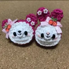 あみぐるみヘアゴム