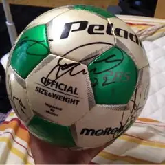 浦和レッズ初代監督〔森孝慈〕サイン入りサッカーボール m244510924_1.jpg?1405327657