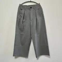 remer グレー ワイドパンツ メンズ Sサイズ ウエストゴム入り 美品