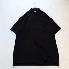 Lui's ルイス オーバーシャツ ロング丈 F ブラック
