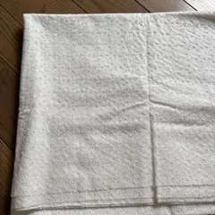 304✖︎93 白に柄入り生地
