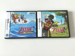 ゼルダの伝説 夢幻の砂時計 & 大地の汽笛 セット　ニンテンドーDS
