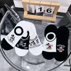 新品　ミッキー レディースソックス 5足セット　ディズニー