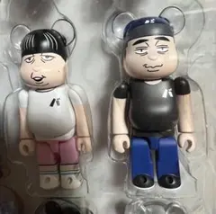 バナナマン POPUP ベアブリック BE@RBRICK 設楽 日村　未開封 バナナマン 設楽 日村 100% & 400%】BE@RBRICK ベアブリック