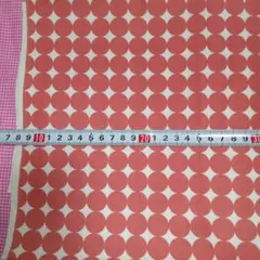 はぎれ　ドット　約150㎝✕65㎝