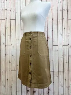 ⭐︎BEAUTY&YOUTH⭐︎ベイカーポケット台形スカートS【中古】a11