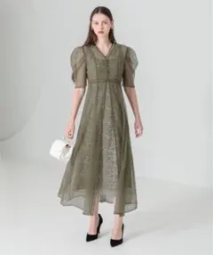 Leja ドレス　グリーン　SMALL