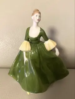 コールポート　フィギュリン　陶器人形