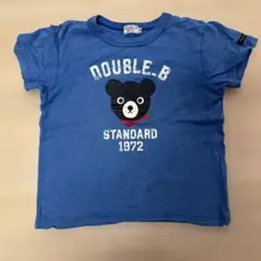 DOUBLE.B クマプリント Tシャツ